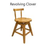 Revolving Clover Chair/旋轉幸運草餐椅