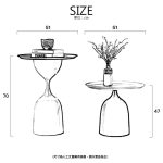 Funnel Side Table/漏斗造型邊几組：圖片 2