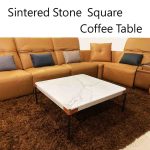Sintered Stone  Square Coffee Table/岩板方形茶几