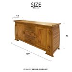 Mortise & Tenon Teak Sideboard/榫卯柚木餐櫃：圖片 2