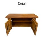 Mahogany Shoe Bench/桃花心木穿鞋凳：圖片 3