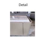 Leather&Clay Plate Coffee Table/皮革陶板茶几：圖片 4