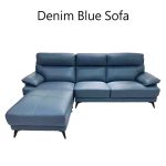 牛仔藍沙發一 - Denim Blue Sofa/ 牛仔藍沙發
