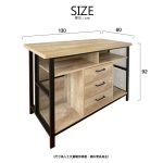 Iron Net Kitchen Island/鐵網造型中島：圖片 2
