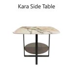 Kara Side Table/卡拉天然石邊几