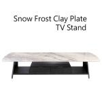 Snow Frost Clay Plate TV Stand/雪霜陶板電視櫃