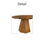 Teak Dining Table With Lazy Susan/柚木轉盤餐桌：圖片 3