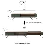 Greenery Clay Plate TV Stand/綠意盎然陶板電視櫃：圖片 2