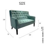 Julia Chesterfield Sofa/茱莉亞拉扣沙發：圖片 2