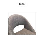 Egg Fabric Dining Chair/蛋形布餐椅：圖片 3